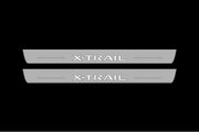 Nissan X-Trail T33 2021+ LED Door Sills With Logo X-Trail Nissan Led Door Sills opdesign