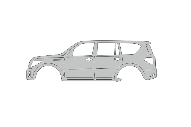 Keychain Bottle Opener for Nissan Patrol Y62 2010+ Keychains opdesign