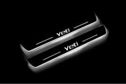 Skoda Yeti 2009-2017 Car Door Sill With YETI Logo Skoda Led Door Sills opdesign