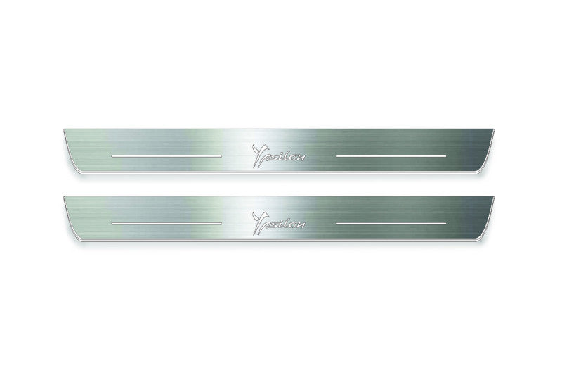 Lancia Ypsilon III 2011-2018 Led Door Sills With Logo Ypsilon