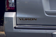 GMC tailgate trunk rear 3D emblem with Yukon logo for GMC Yukon IV 2015-2020 (type MIXT)