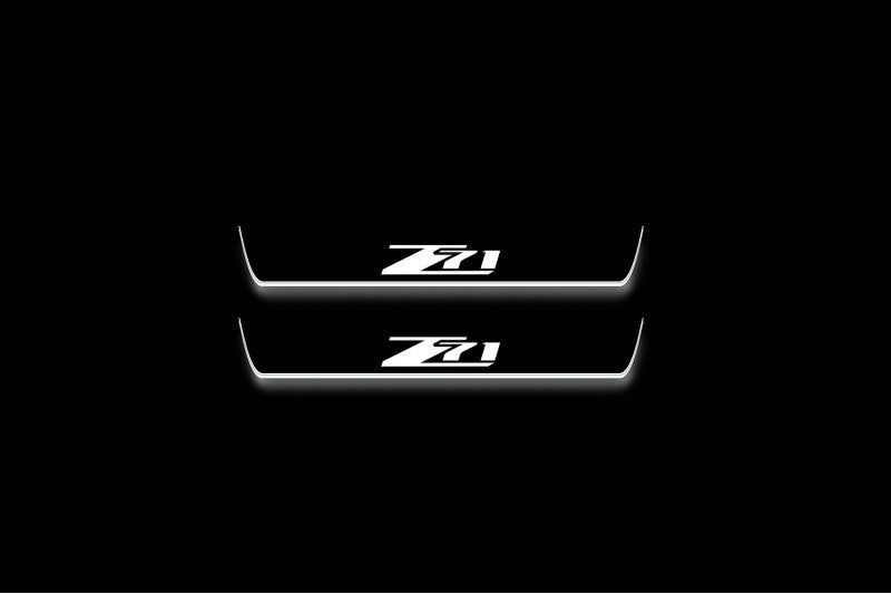 Chevrolet Colorado II 2015-2023 Led Door Sills With Logo Z71