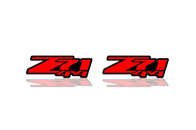 Chevrolet emblem for fenders with Z71 4x4 logo Fender decoinfabric