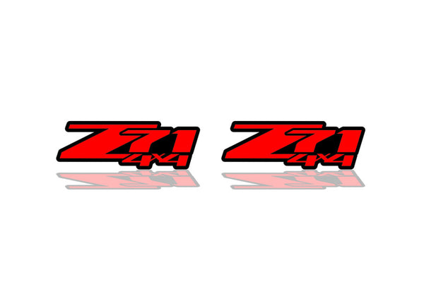 Chevrolet emblem for fenders with Z71 4x4 logo