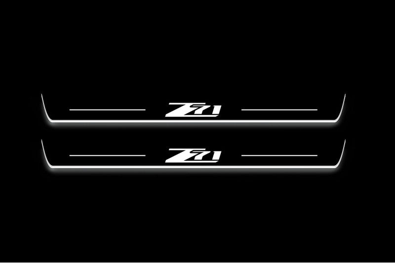 Chevrolet Colorado II 2015-2023 Led Door Sills With Logo Z71