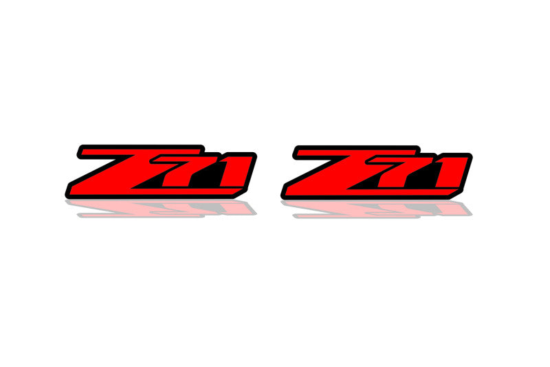 Chevrolet Emblem & Badges set with Z71 logo Chevrolet emblems decoinfabric