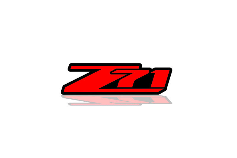 Chevrolet Radiator grille emblem with Z71 logo Chevrolet emblems decoinfabric