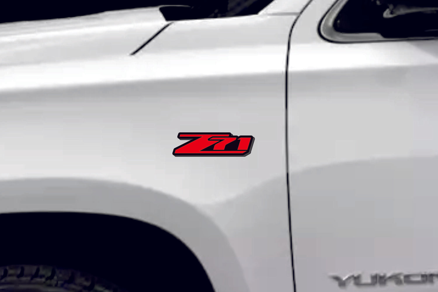 Emblema da grade do radiador Chevrolet com logotipo ROUSH