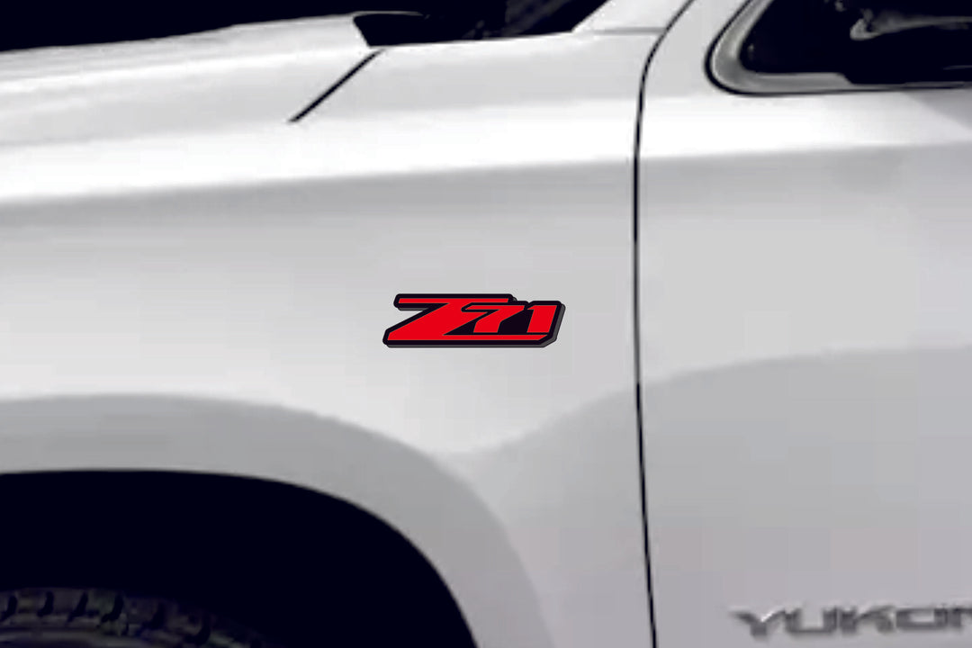 Chevrolet Emblem & Badges set with Z71 logo Chevrolet emblems decoinfabric