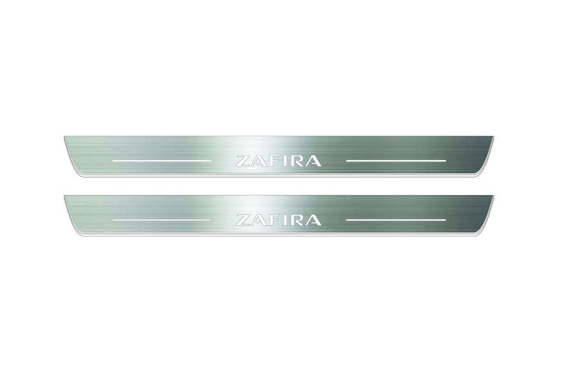 Opel Zafira B 2005-2011 Car Sill With Logo Zafira Opel Led Door Sills opdesign