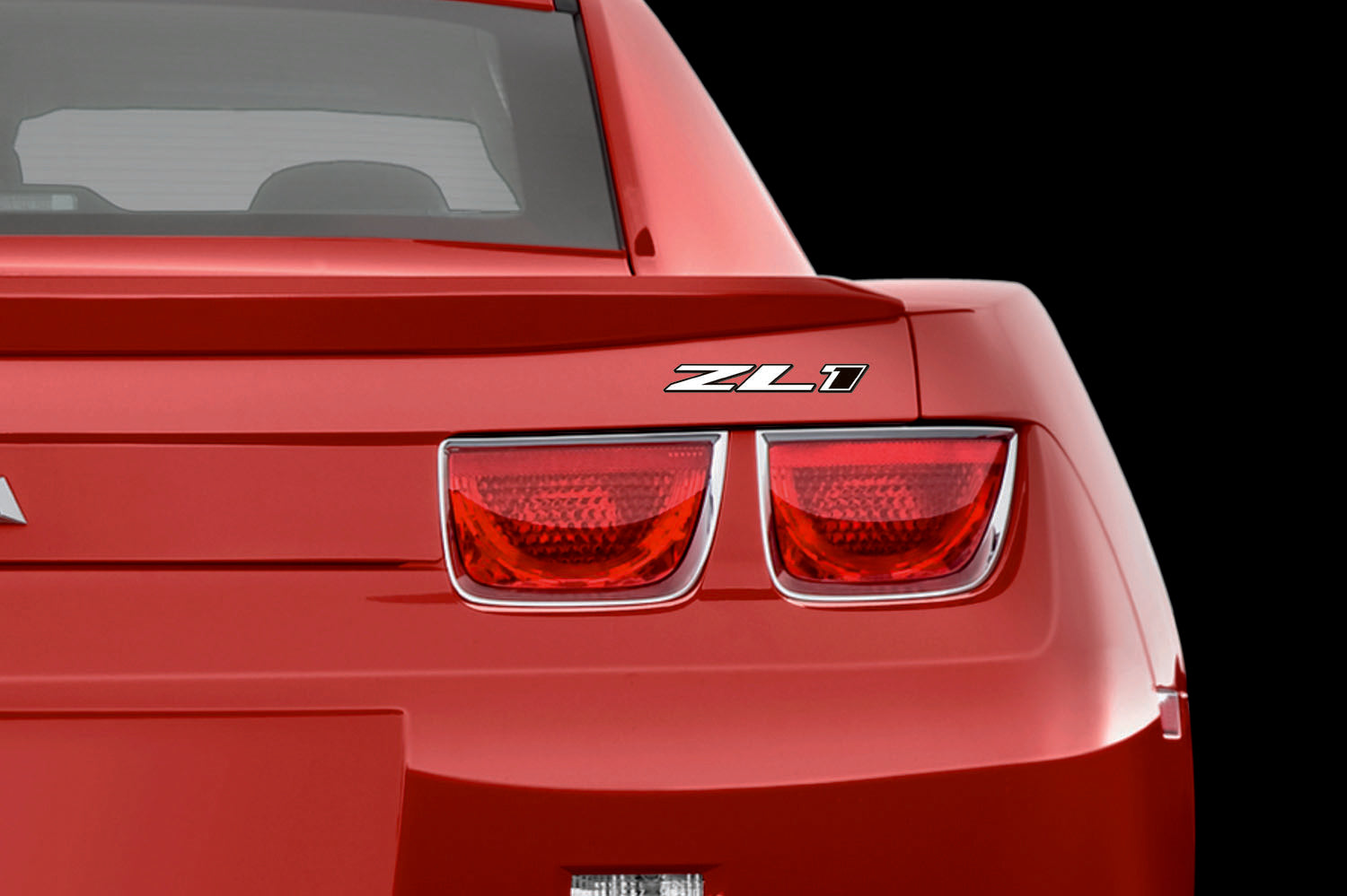 Chevrolet tailgate trunk rear 3D emblem with ZL1 logo (type MIXT) Chevrolet emblems decoinfabric