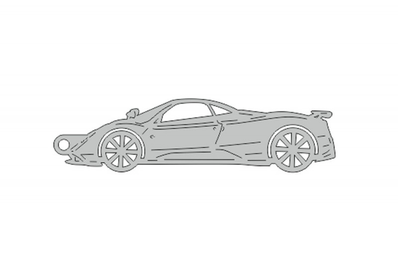 Car Keychain for Pagani Zonda 1999-2011 (type STEEL) Keychains opdesign
